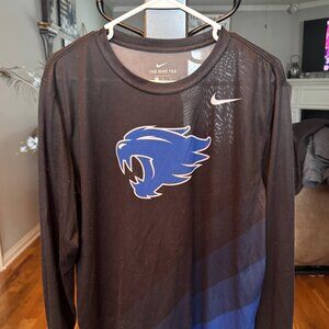 Men's Nike Large Kentucky Wildcats Dri-Fit Long Sleeve T-Shirt